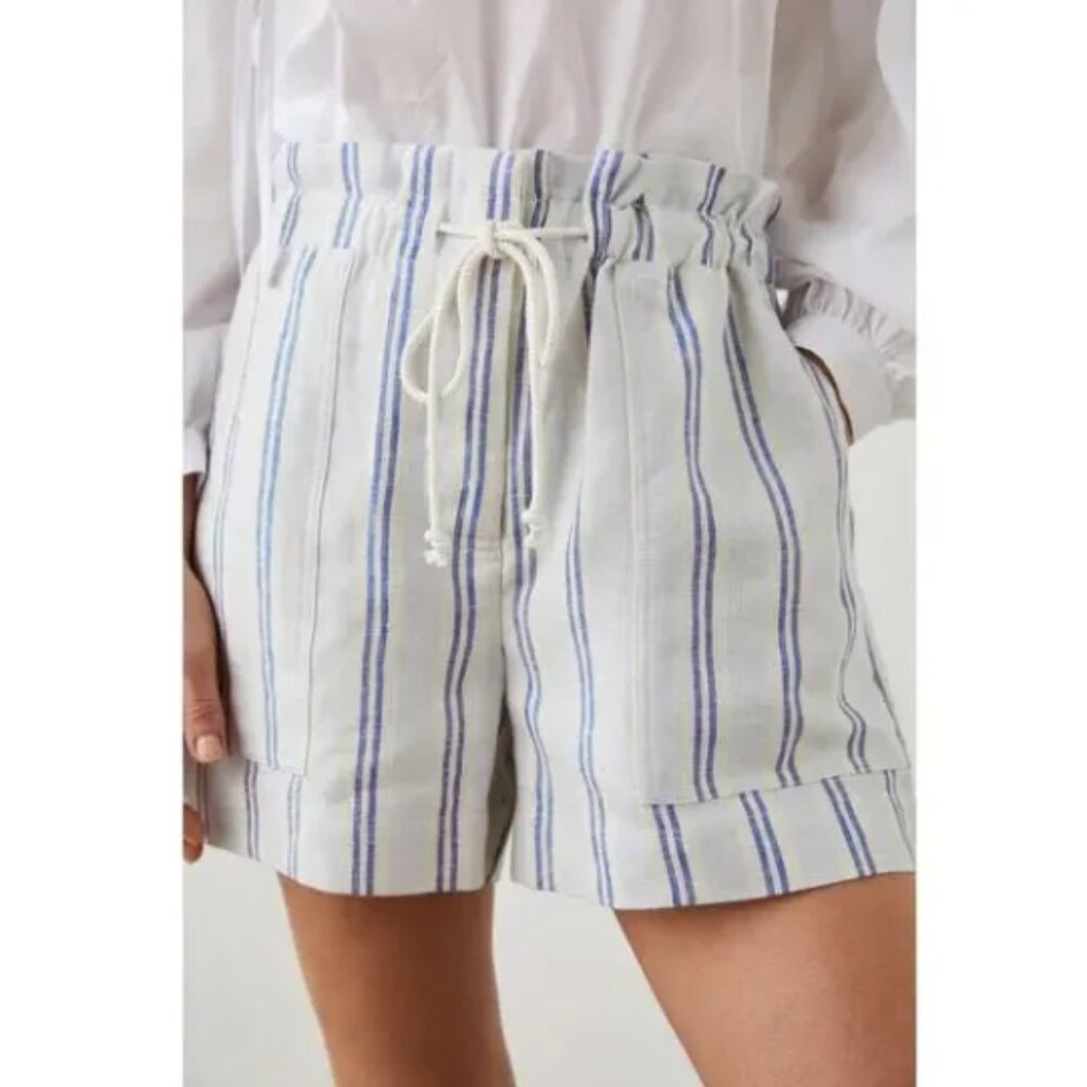 Rails Foster Short Nolita Stripe Size Xxl Blue 10… - image 3